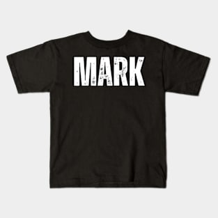 Mark Name Kids T-Shirt